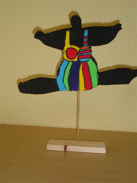 Niki de Saint Phalle  Nanas_Klasse6_JanderStammet 4